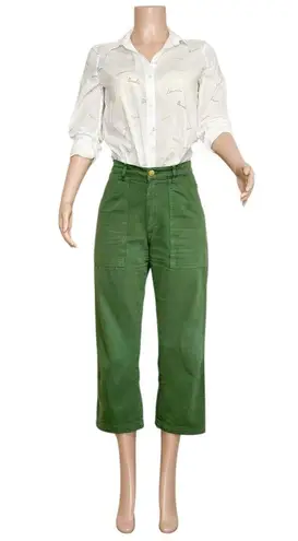 Sézane Pierro Shirt, Demain Print, FR34/US2