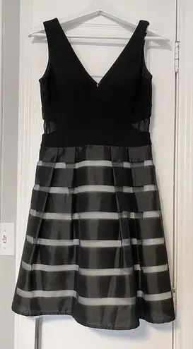 Nordstrom Black Mesh Dress