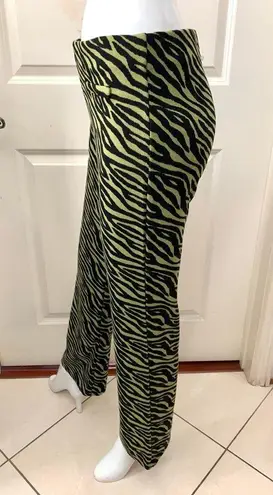 ZARA  Jacquard Zebra Print Polo and Pants SET in Black / Green