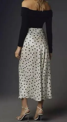 Sans Souci NWT Ruched Side-Slit Maxi Skirt size L