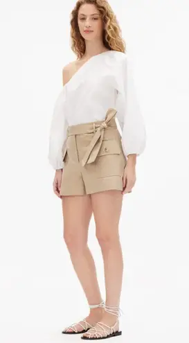 Tanya Taylor Dark Khaki Erin Shorts