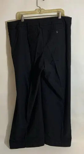 Lane Bryant Women's  Average Wide Leg Dress Pants Trousers Black Size 16