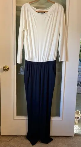 Brittany Humble TALL JUMPSUIT SZ 2X , NON WRINKLE Black
