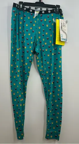 Burton Dryride lightweight pant base layer tropical green cupcake womens XL NWT