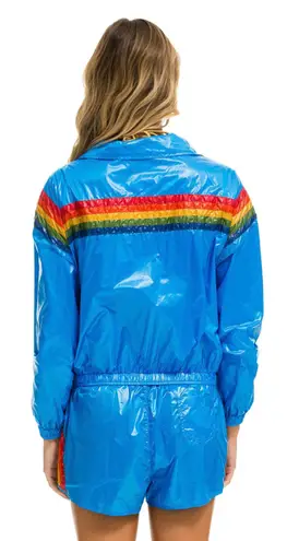 Aviator Nation 5 Stripe Windbreaker- Blue China