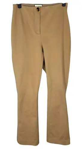 Tuckernuck Beige Pull On Zipper Ponte Pants Size XS