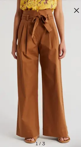 ALC Frank New! ALC Emily Wide Leg Pants in Burnt Terracotta Sz 2 $395 - Image 1