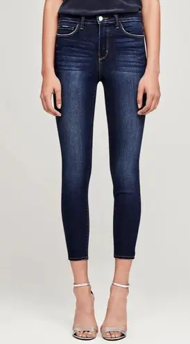 L'Agence l’agence margot high rise skinny jean in baltic blue