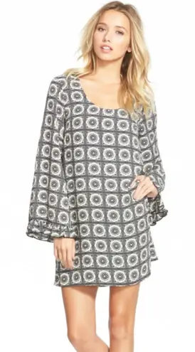 Dee Elle Bell Sleeve Shift Dress