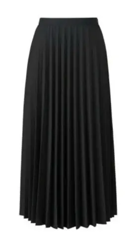 Uniqlo  Black Pleated Skirt