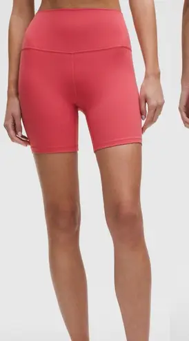 Lululemon  Align High Rise Short Size 2 Desert Red Pink