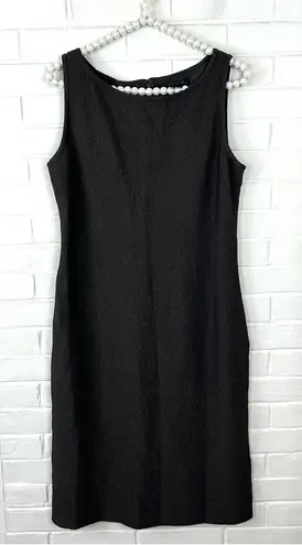 St. John Chocolate Brown Knit Dress Size 10