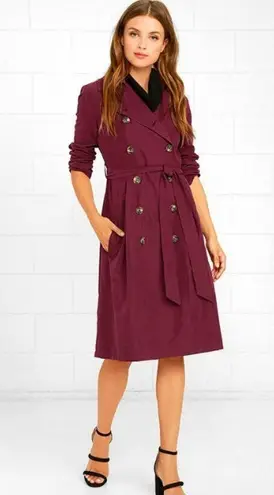 Jack by BB Dakota 💕💕 Wellington Trench Coat Small S NWT