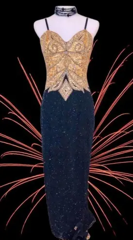 💥Sequins and Beads RED CARPET DRESS🔥 Size 10