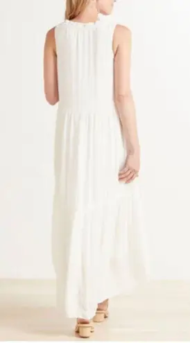 Evereve Roan + Ryan White Bella Sleeveless Flowy Midi Dress Size Medium