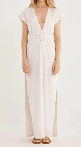 Rumer Roam Kaftan Size S White