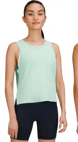 Lululemon  Train to Be Tank Top Women's 10* Wild Mint Active Workout Activewear - Image 1