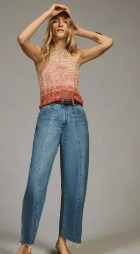 Pilcro Anthropologie Cable-Knit Halter Sweater Tank xl