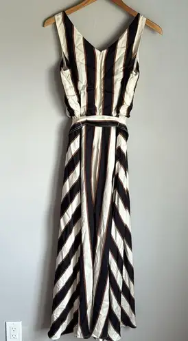 NEW Lafayette 148 New York Memphis Maxi Dress 2 Black