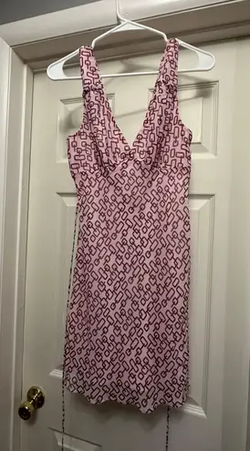 Victoria and Sophia Patterned Mini Dress