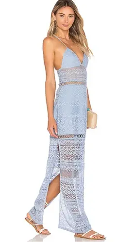 Ale By Alessandra × REVOLVE Ofelia Lace Maxi Dress in Celeste