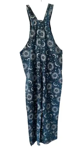 Rising International SunMoon Blue Cotton Overalls size small