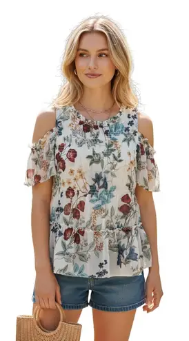 Willow & Clay (G-209) willow clay womens tank top floral size S