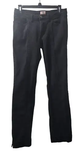 B Jewel Jewel Black Denim Jeans Bootcut Stretch Casual Pants Size 7/8