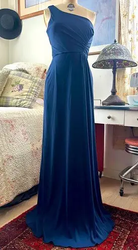 Weddington Way Dove and Dahlia by Blue Formal One Shoulder Dress