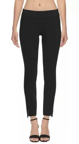 Ralph Lauren Polo Women Black Slim Stretch Pants Ankle Zip Size 8