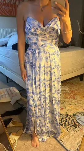 Hello Molly Blue Maxi Dress 