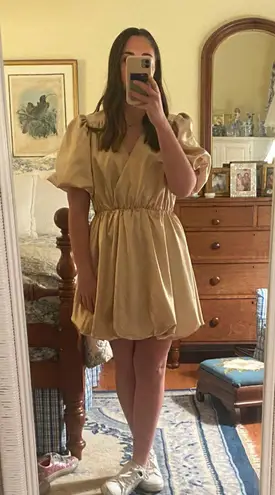 Entro Small  Champagne Dress