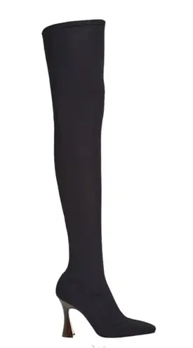 Brother Vellies Brandy Over The knee Thigh High heels Size 9 Black