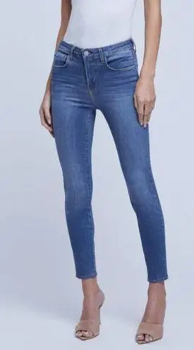 L'Agence L’Agence Margot High Rise Skinny Jeans Medium Wash Women’s Size 25 New With Tags