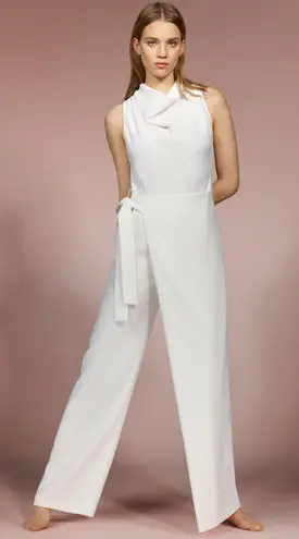 ZARA jumpsuit white romper kaftan