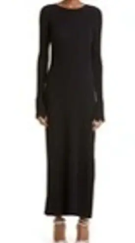 Mach & Mach bodycon Ribbed Cutout Long Sleeve Sweater Dress size L