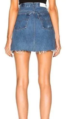 Levi's RE/DONE Levi’s Denim Mini Skirt, 26