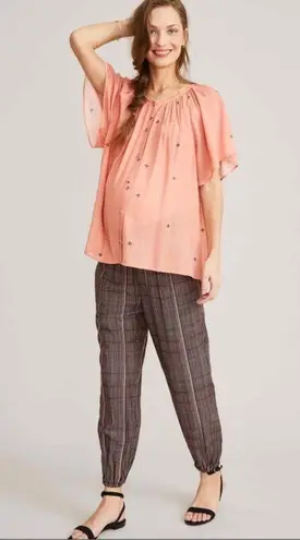 NWT Hatch the Carmen top pack flowy maternity blouse size 0 // 0