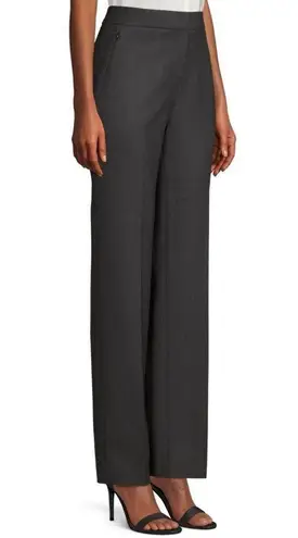 Elie Tahari Leena Dotted Plain Weave Suit Trousers