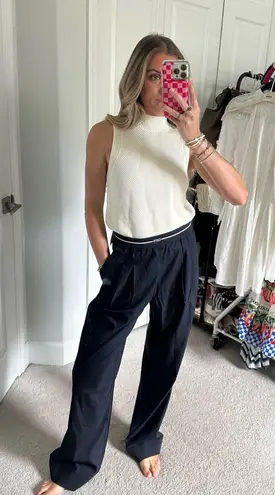 Cuts Clothing navy trouser pant