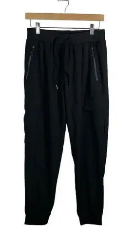 Stelle Women’s Tapered Hiking Cargo Jogger Pants in Black Size M Size M