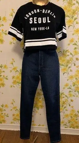 Vibrant high waisted skinny jeans size 3 (25)