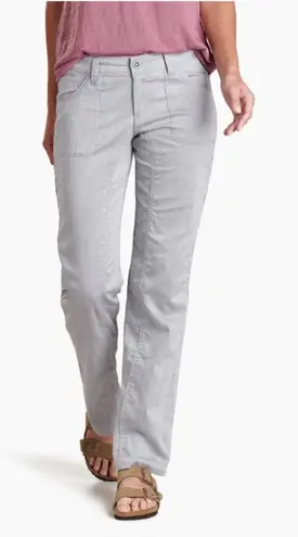 Kuhl Cabo Pants Womens 8 Extra Short Khaki Hiking Casual Outdoor Straight Leg