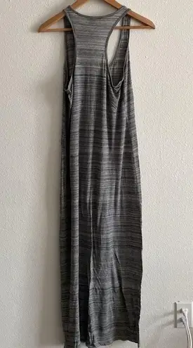 Vince  Heathered Gray Lightweight Maxi Tank Dress