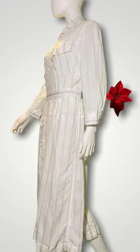 Current/Elliott Current Elliott The Camp Dress Satin Stripe NWT