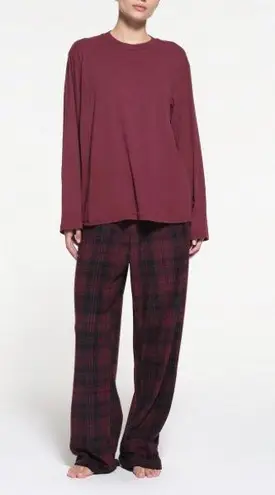 SKIMS EXCLUSIVE Long Sleeve Boyfriend T-Shirt M