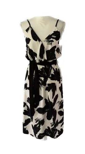 Morgan de Toi Midi A-line dress with black/white print