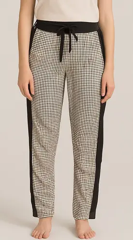 Truth NYC Black & White Grid Print Jogger Pants