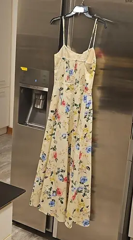 💕FAVORITE DAUGHTER💕 Bustier Dress with Circle Skirt ~ Whispering Floral NWT