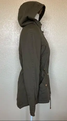 Collection B Juniors' Hooded Anorak Jacket XS